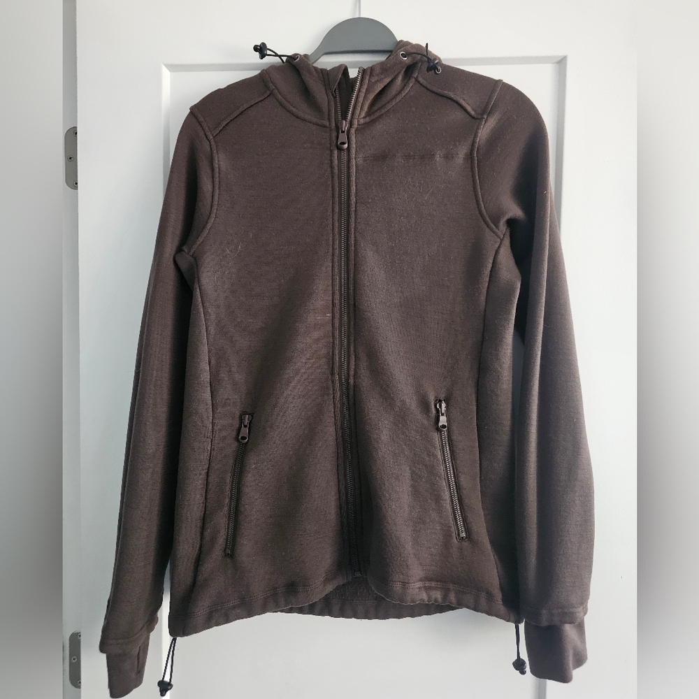 Woolx Merino Unisex Cubby Jacket In Braken
